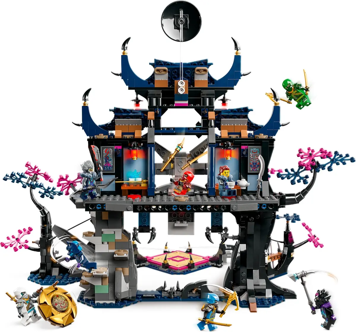 LEGO Ninjago 71813 Wolf Mask Shadow Dojo set, image 4