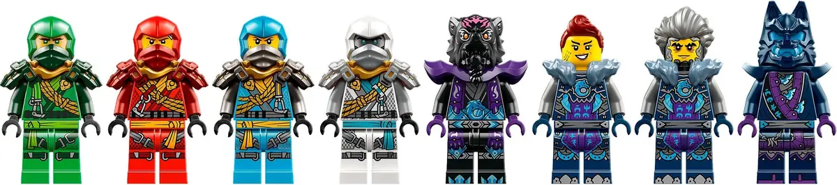 LEGO Ninjago 71813 Wolf Mask Shadow Dojo set, image 5