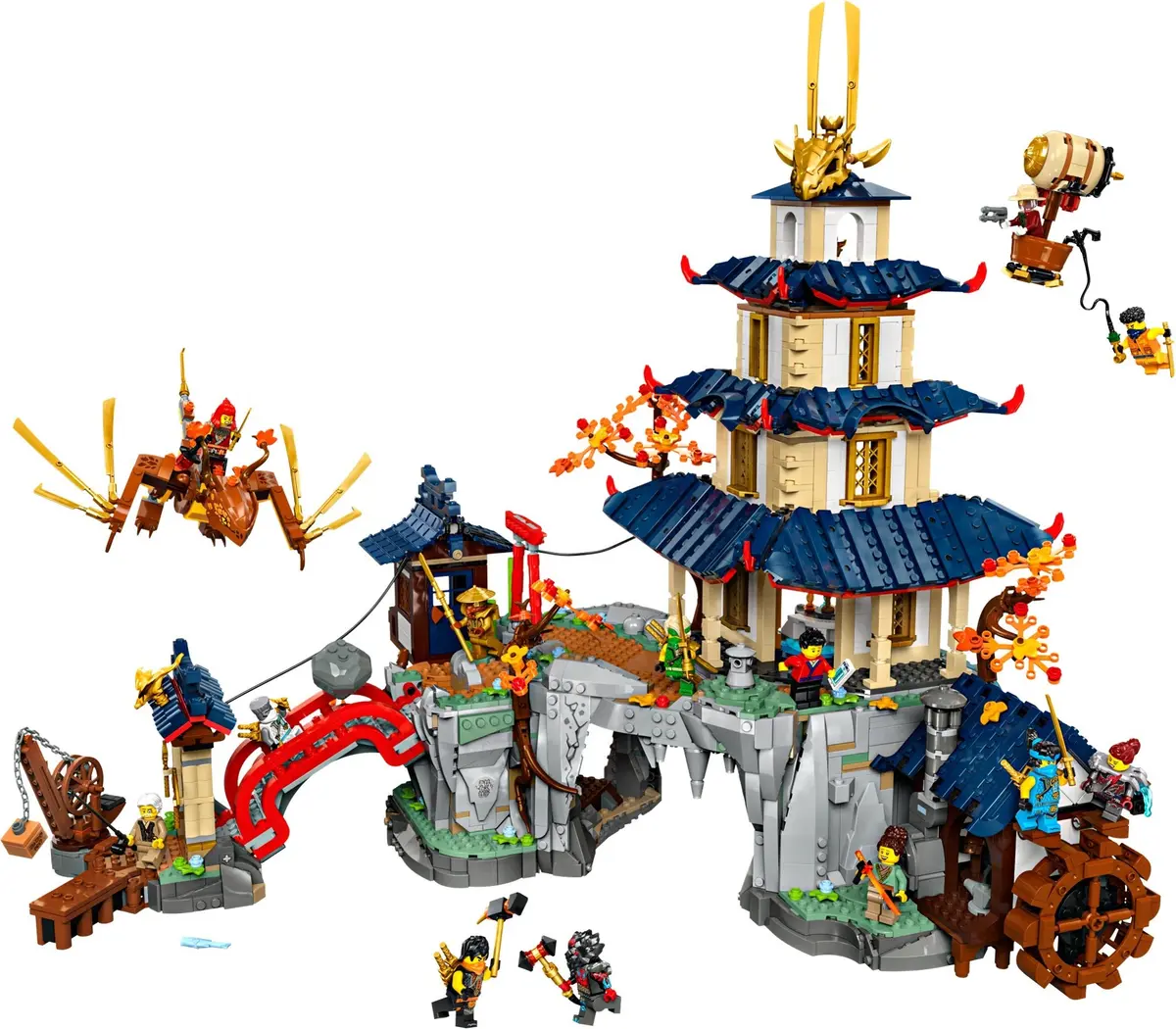 LEGO Ninjago 71814 Tournament Temple City set