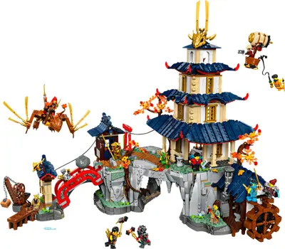 LEGO Ninjago 71814 Tournament Temple City set