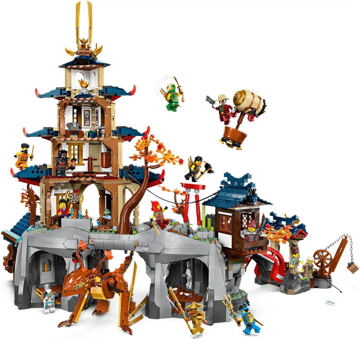 LEGO Ninjago 71814 Tournament Temple City set, image 2