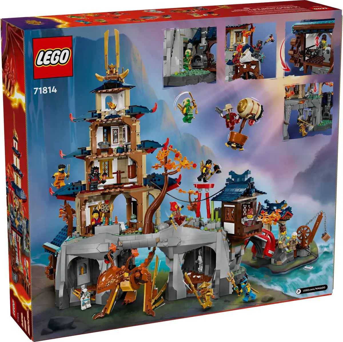 LEGO Ninjago 71814 Tournament Temple City set, image 7