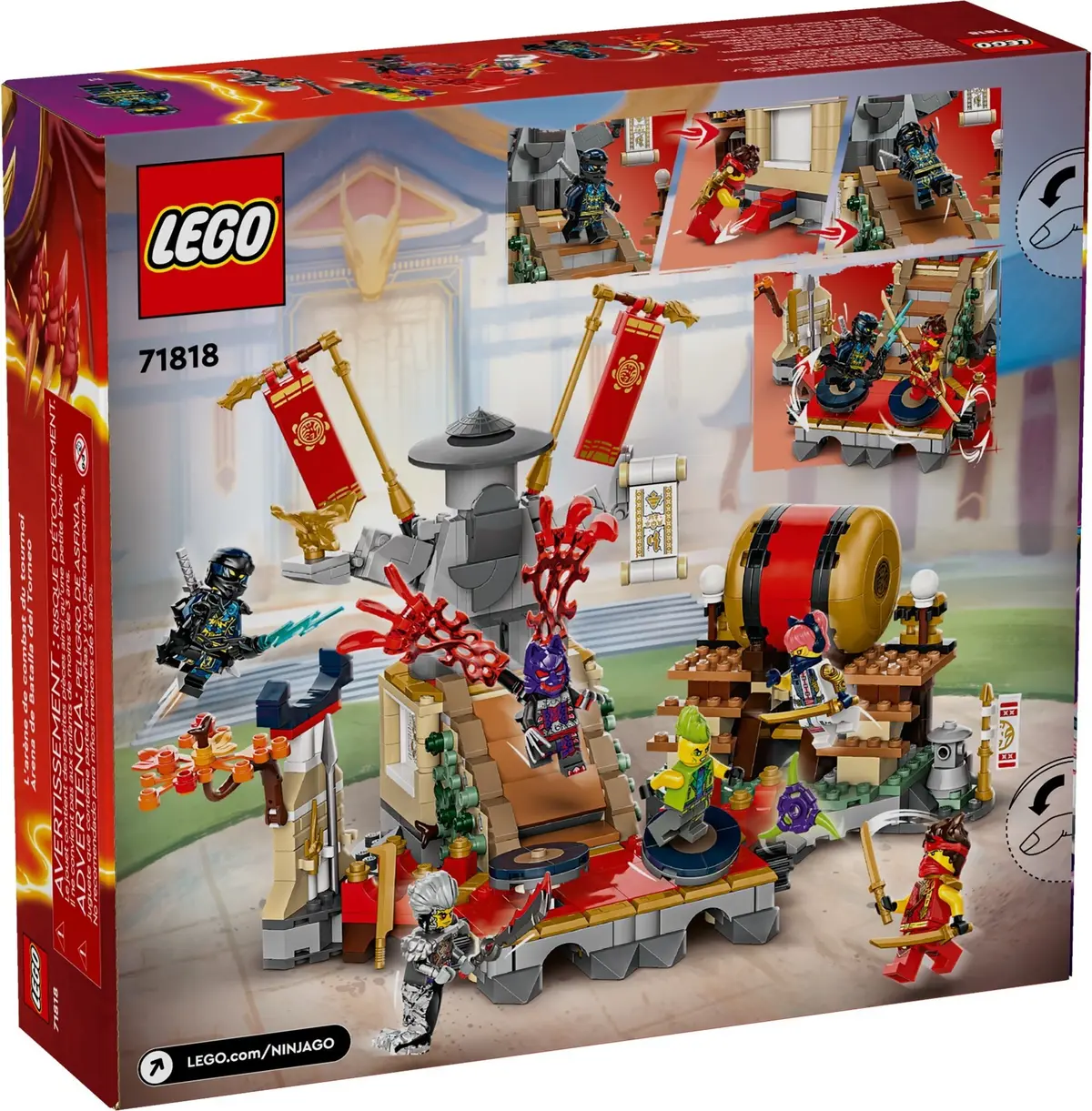 LEGO Ninjago 71818 Tournament Battle Arena set, image 6