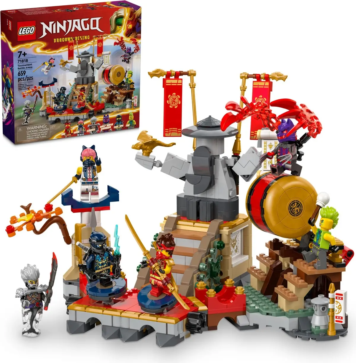LEGO Ninjago 71818 Tournament Battle Arena set, image 7