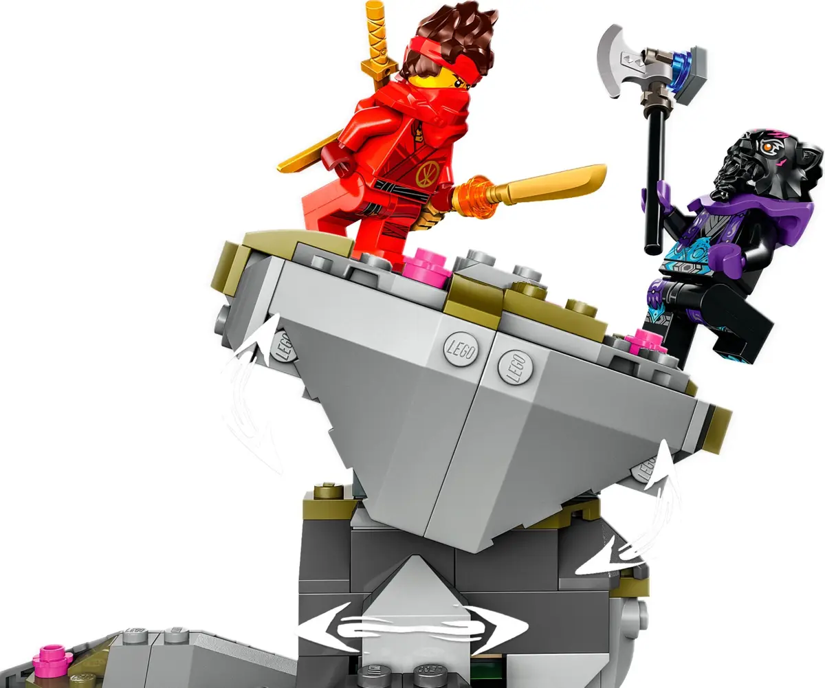 LEGO Ninjago 71819 Dragon Stone Shrine set, image 7