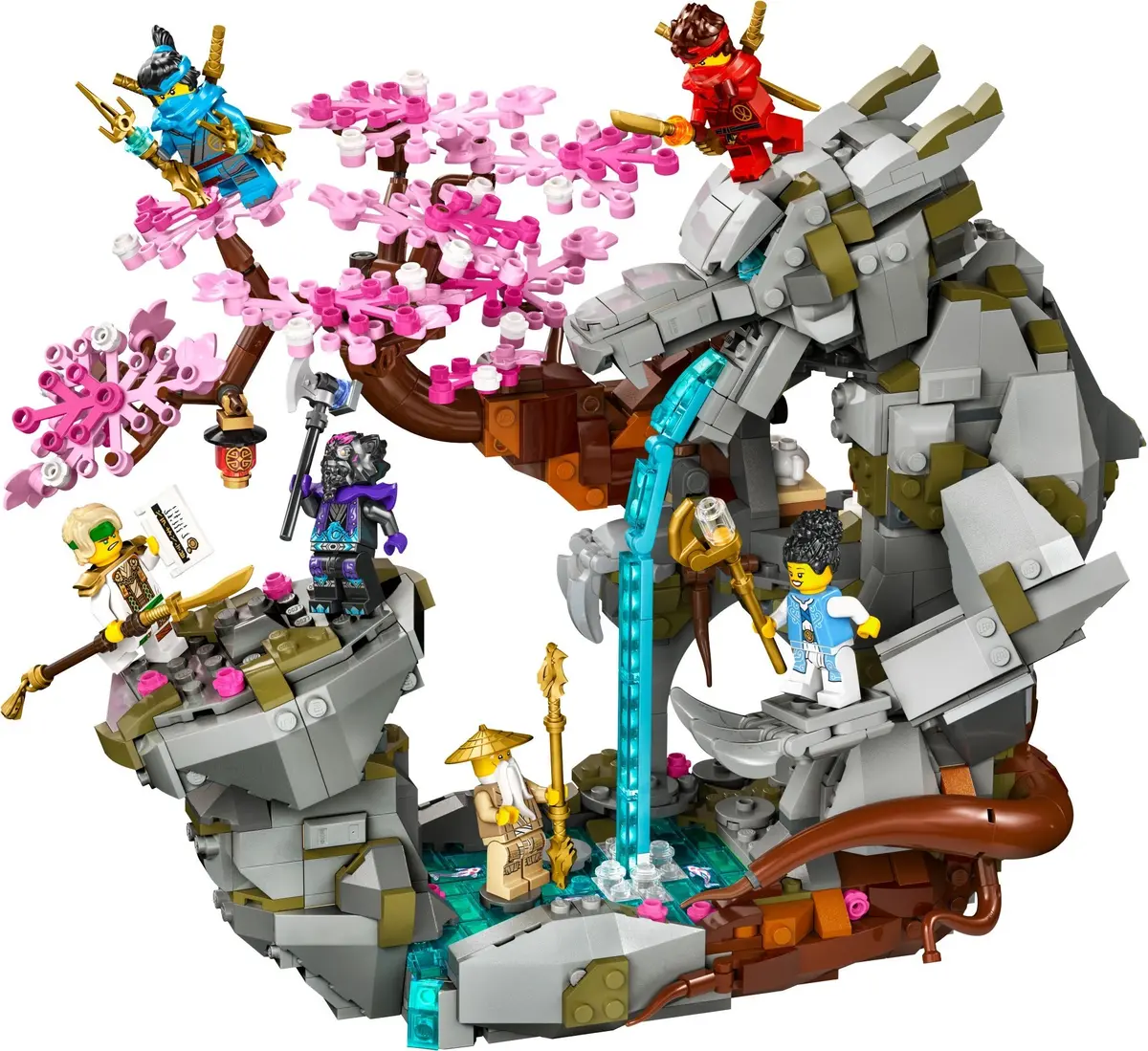 LEGO Ninjago 71819 Dragon Stone Shrine set
