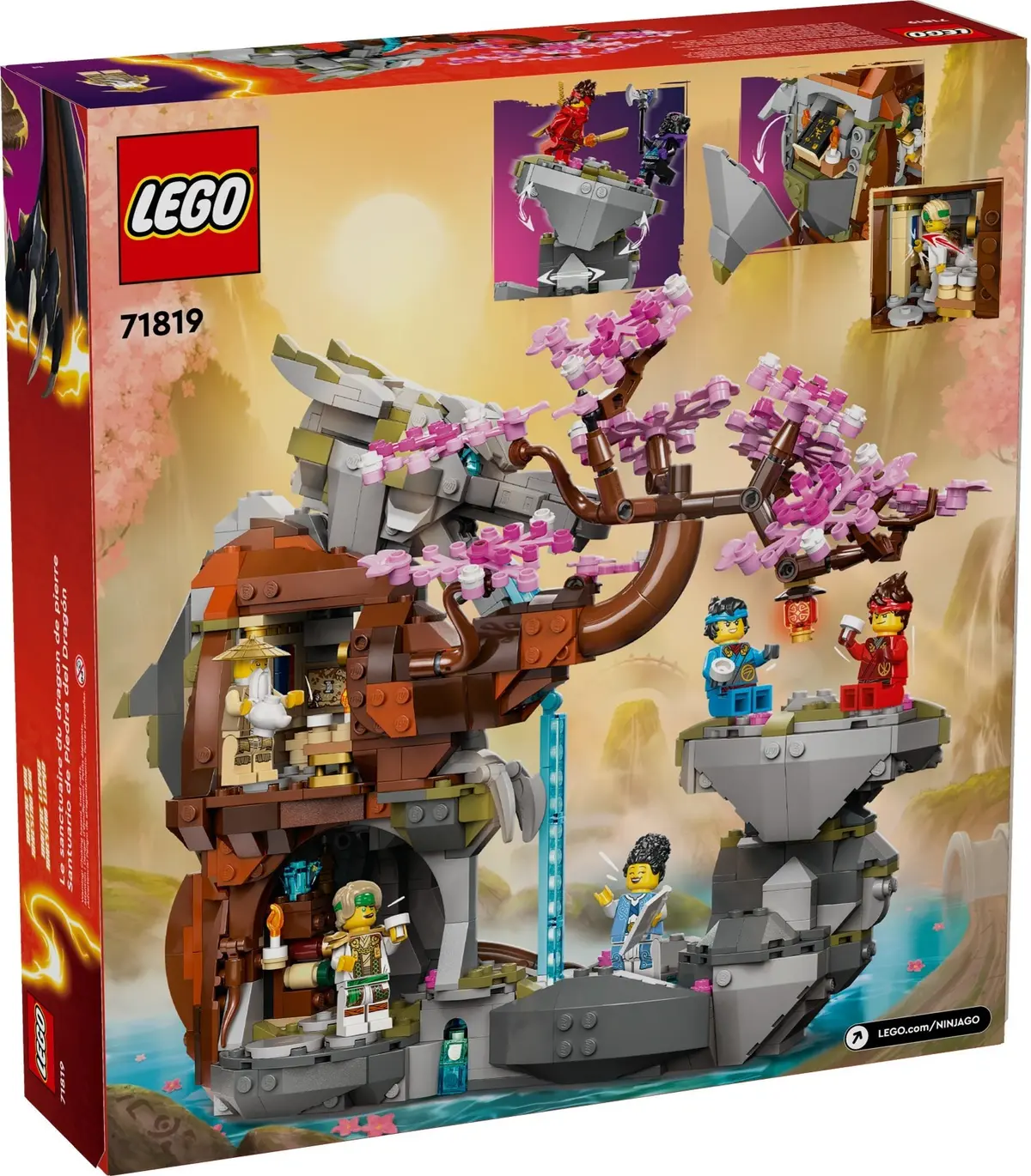 LEGO Ninjago 71819 Dragon Stone Shrine set, image 3