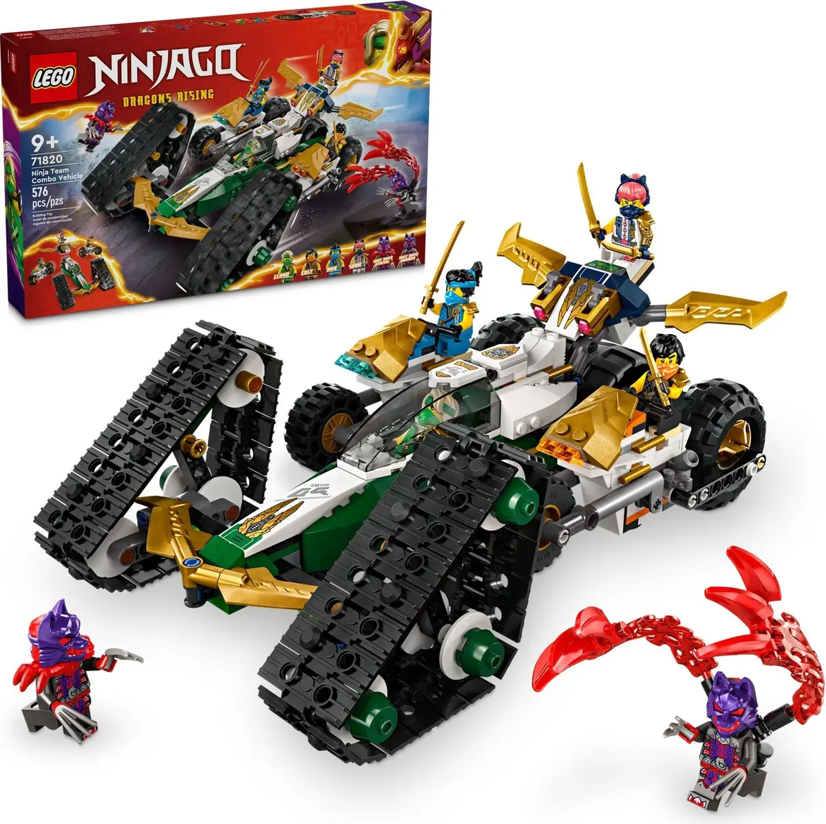 LEGO Ninjago 71820 Ninja Team Combo Vehicle set, image 9