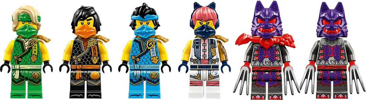 LEGO Ninjago 71820 Ninja Team Combo Vehicle set, image 7