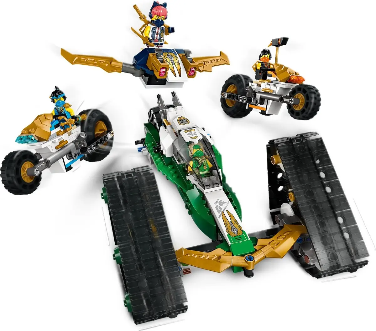LEGO Ninjago 71820 Ninja Team Combo Vehicle set, image 3