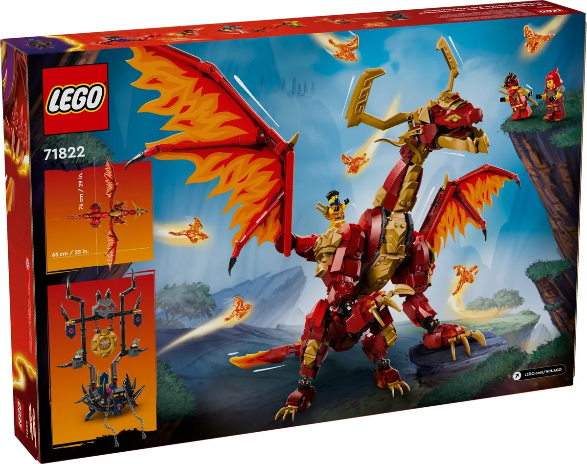 LEGO Ninjago 71822 Source Dragon of Motion set, image 4