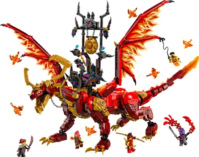 LEGO Ninjago 71822 Source Dragon of Motion set