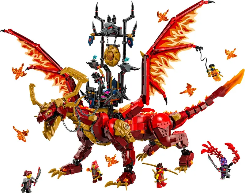 LEGO Ninjago 71822 Source Dragon of Motion set