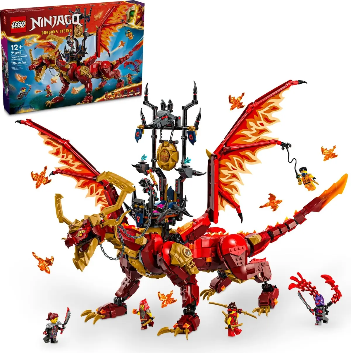 LEGO Ninjago 71822 Source Dragon of Motion set, image 5