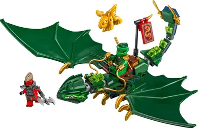 LEGO Ninjago 71829 Lloyd's Green Forest Dragon set