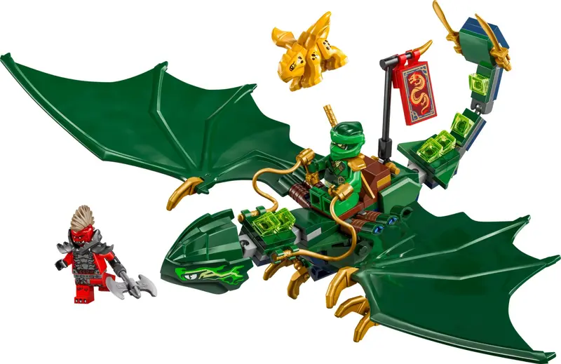LEGO Ninjago 71829 Lloyd's Green Forest Dragon set