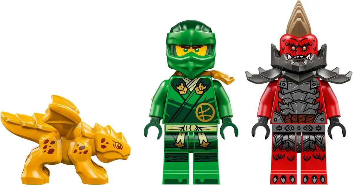 LEGO Ninjago 71829 Lloyd's Green Forest Dragon set, image 7