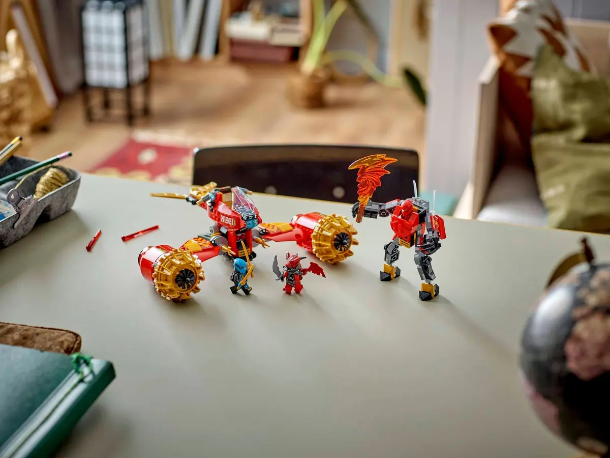 LEGO Ninjago 71830 Kai's Mech Storm Rider set, image 6