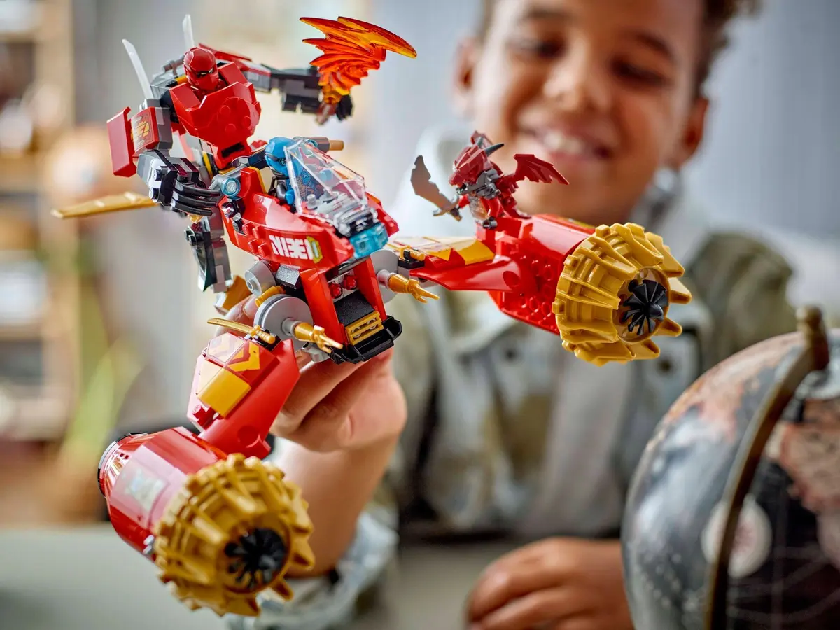 LEGO Ninjago 71830 Kai's Mech Storm Rider set, image 4