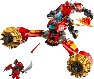 LEGO Ninjago 71830 Kai's Mech Storm Rider set