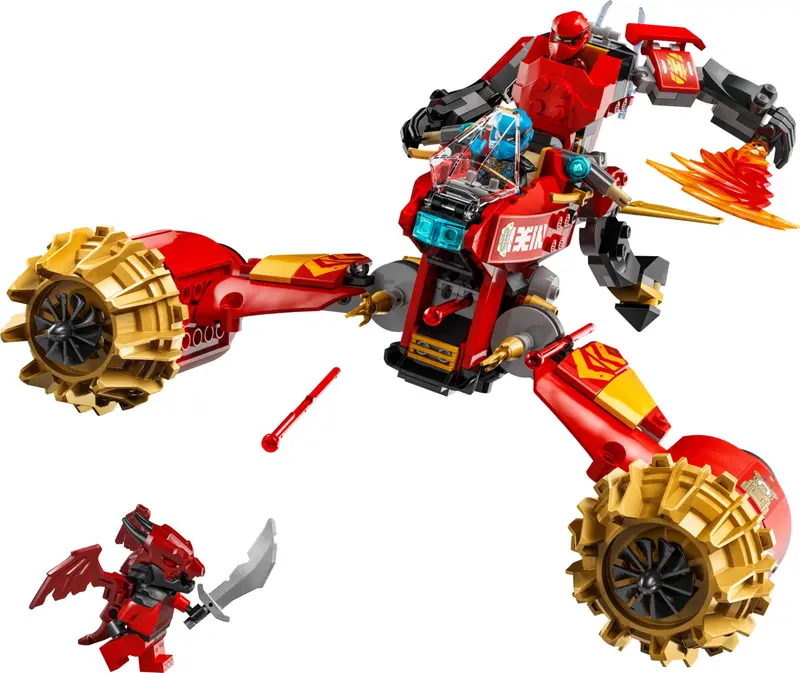 LEGO Ninjago 71830 Kai's Mech Storm Rider set
