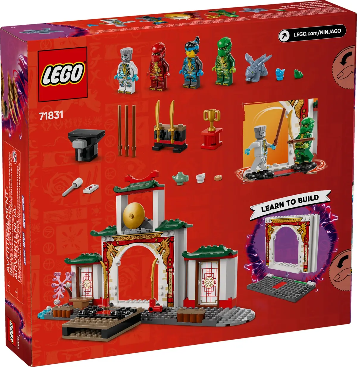 LEGO Ninjago 71831 Ninja Spinjitzu Temple set, image 2