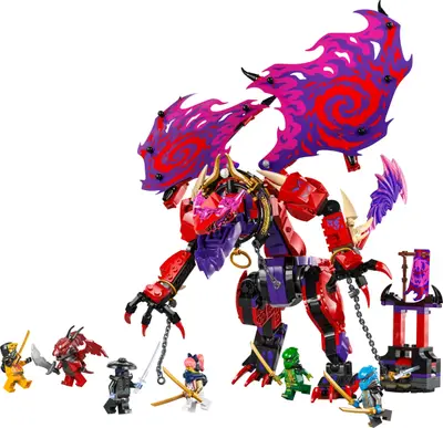 LEGO Ninjago 71832 Thunderfang Dragon of Chaos set