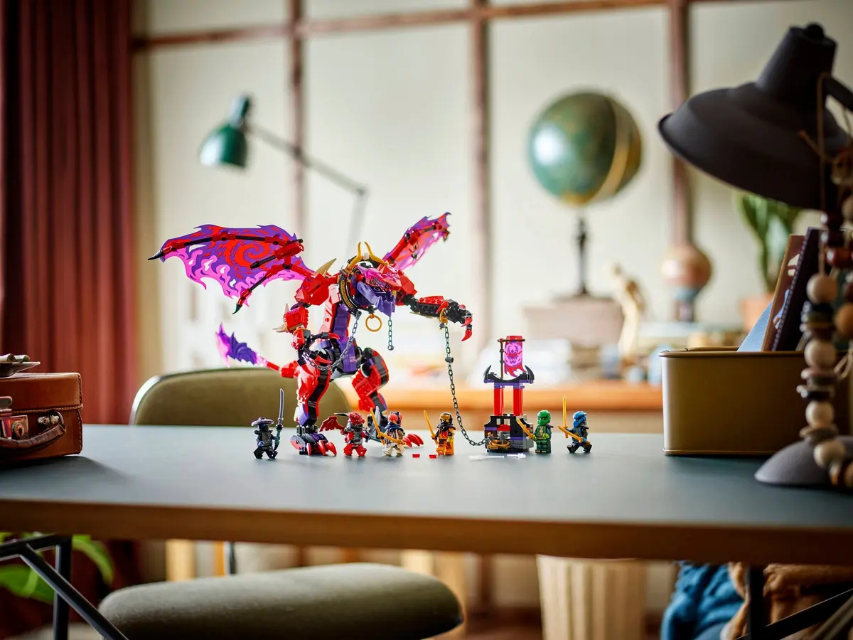 LEGO Ninjago 71832 Thunderfang Dragon of Chaos set, image 7