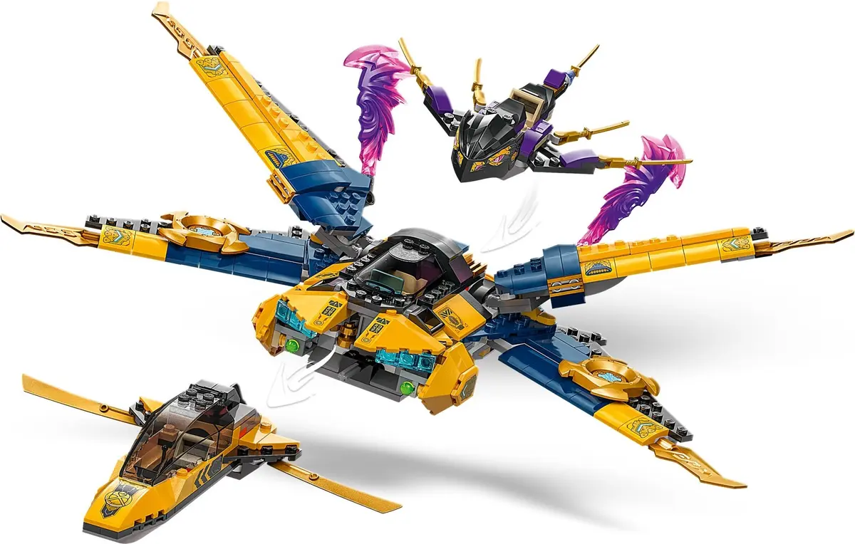 LEGO Ninjago 71833 Ras and Arin's Super Storm Jet set, image 10