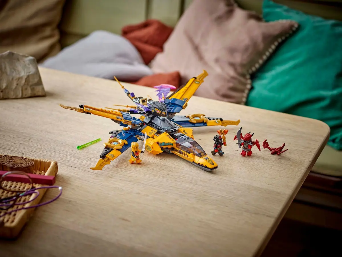 LEGO Ninjago 71833 Ras and Arin's Super Storm Jet set, image 7