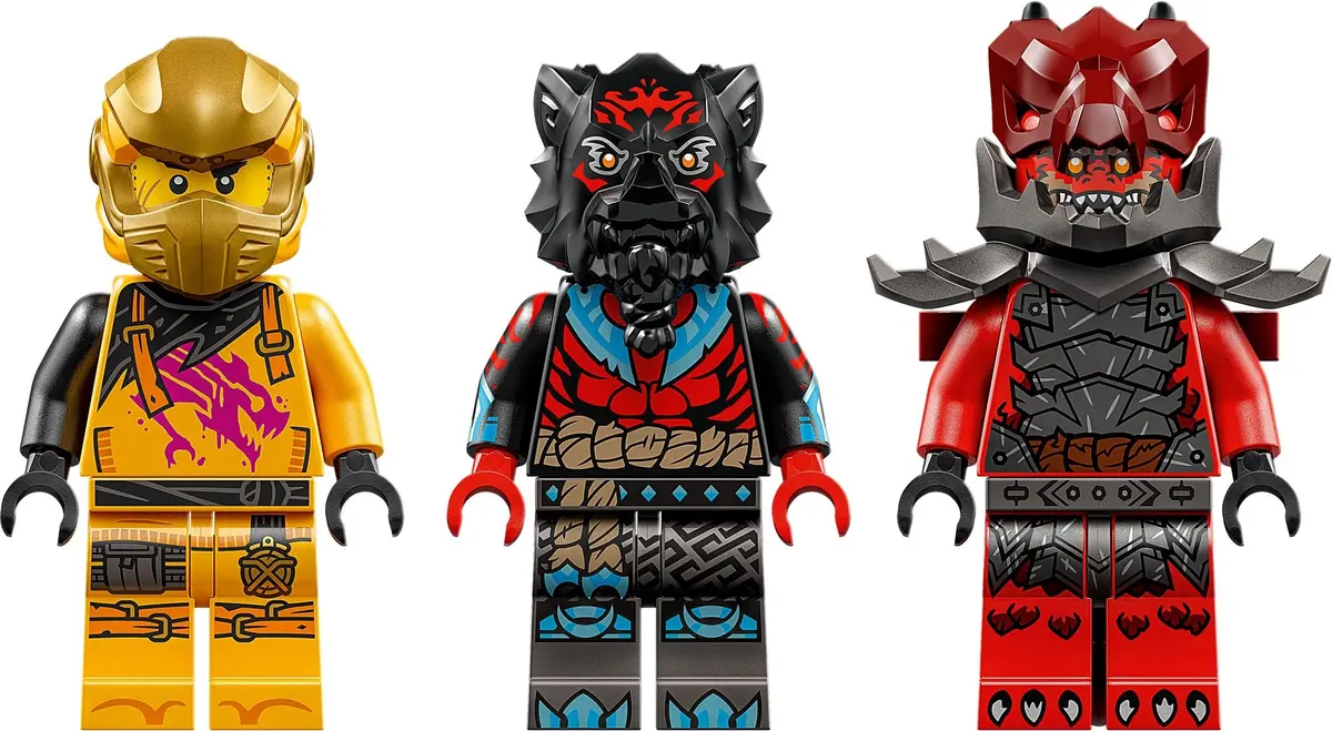 LEGO Ninjago 71833 Ras and Arin's Super Storm Jet set, image 8