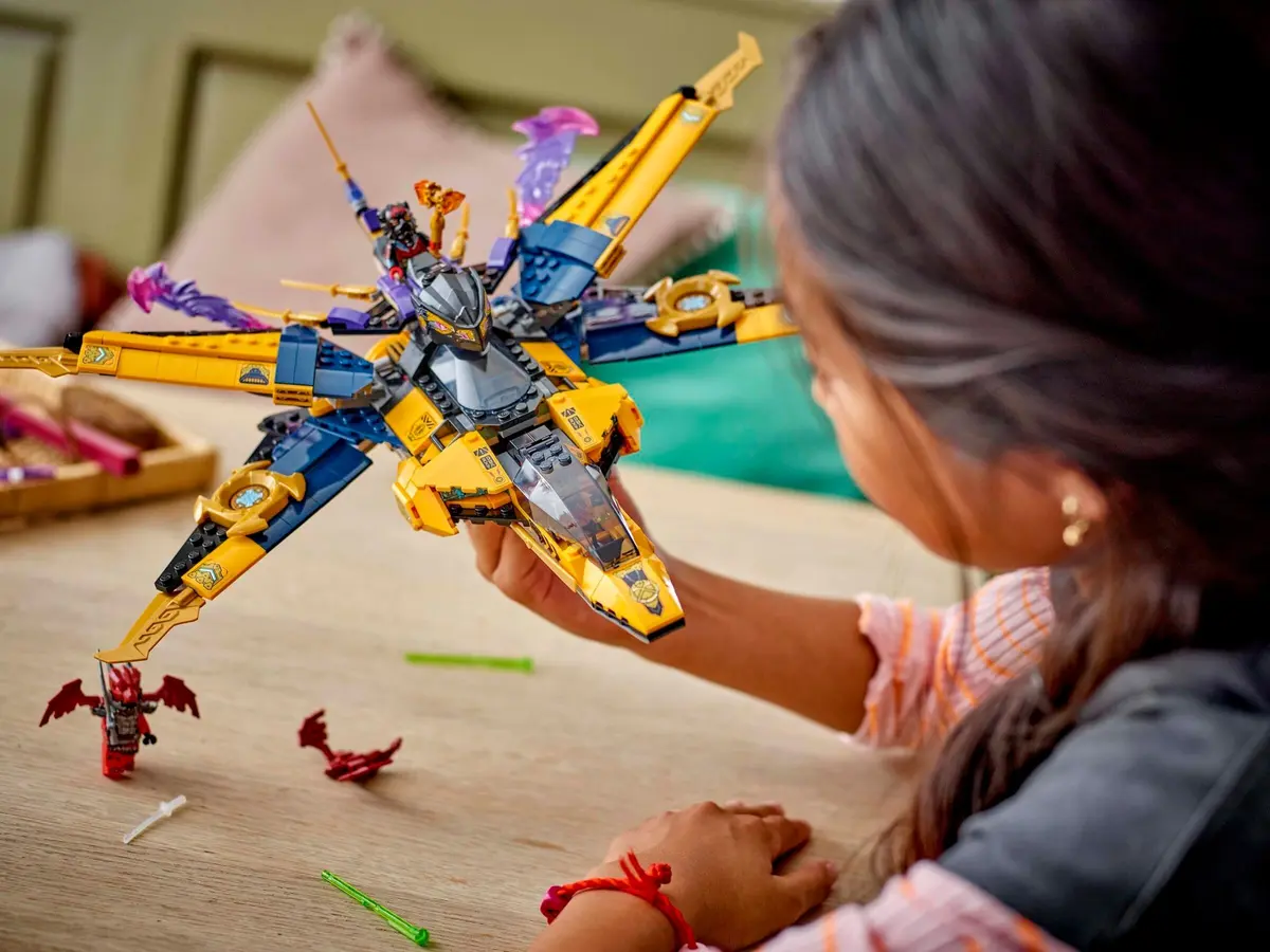 LEGO Ninjago 71833 Ras and Arin's Super Storm Jet set, image 5