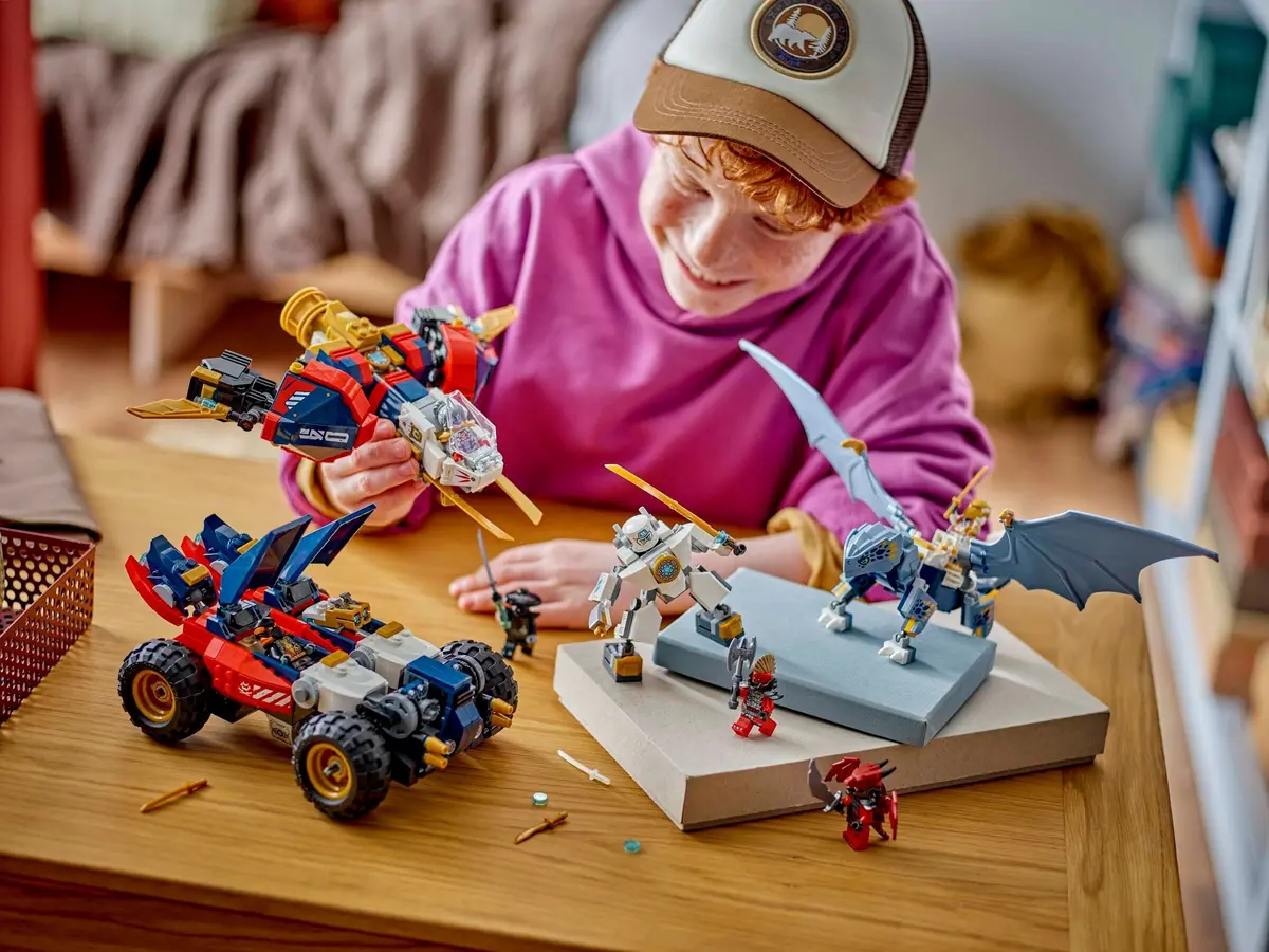 LEGO Ninjago 71834 Zane's Ultra Combiner Mech set, image 4