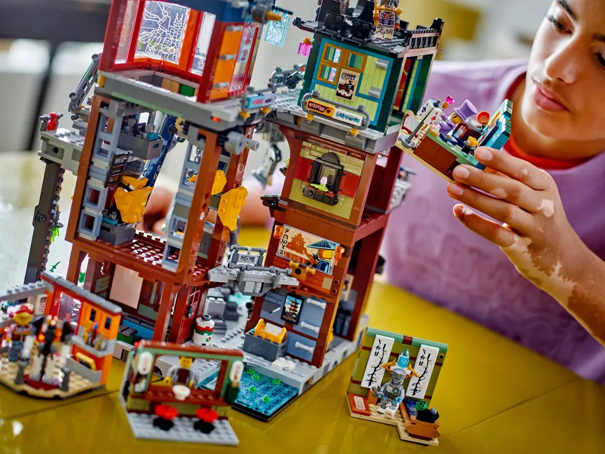 LEGO Ninjago 71837 NINJAGO City Workshops set, image 6