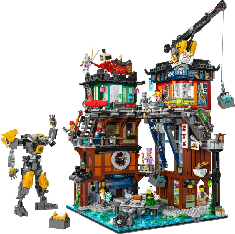 LEGO Ninjago 71837 NINJAGO City Workshops set
