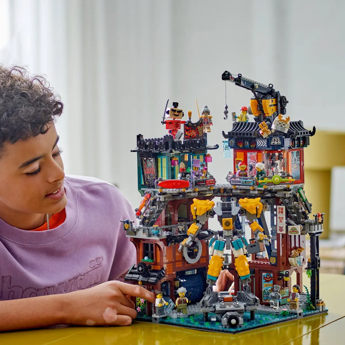 LEGO Ninjago 71837 NINJAGO City Workshops set, image 7
