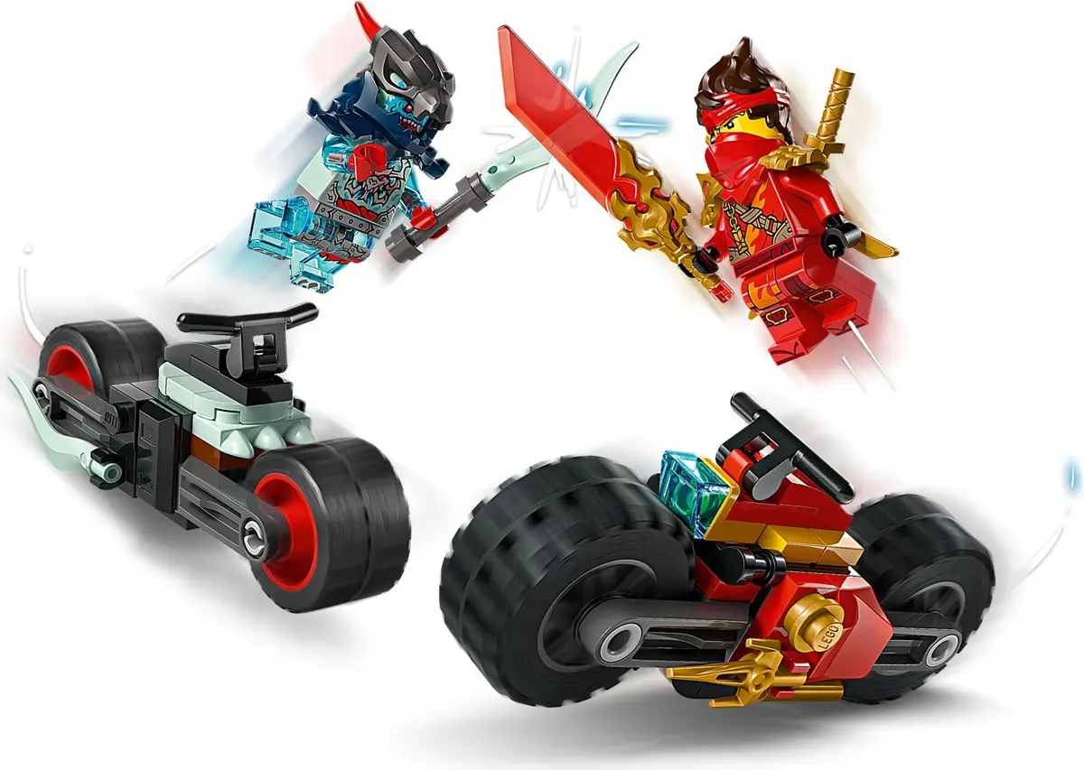 LEGO Ninjago 71838 Kai's Motorcycle Speed Race set, image 9