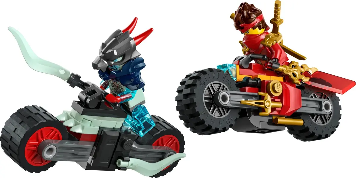 LEGO Ninjago 71838 Kai's Motorcycle Speed Race set