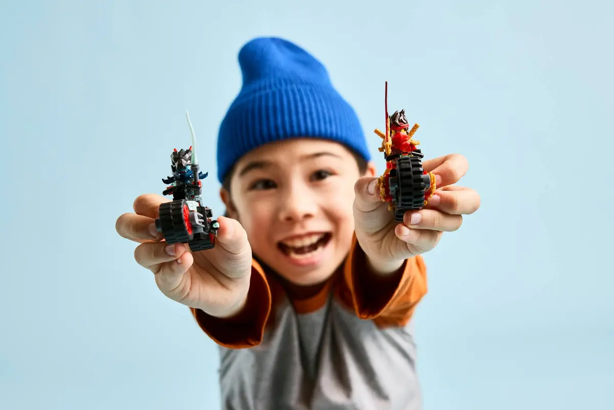 LEGO Ninjago 71838 Kai's Motorcycle Speed Race set, image 6