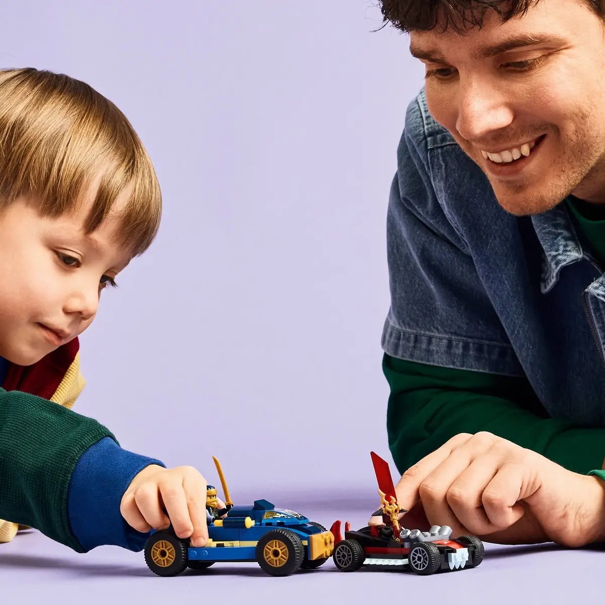 LEGO Ninjago 71840 Rogue vs. Drix Race Car Duel set, image 5