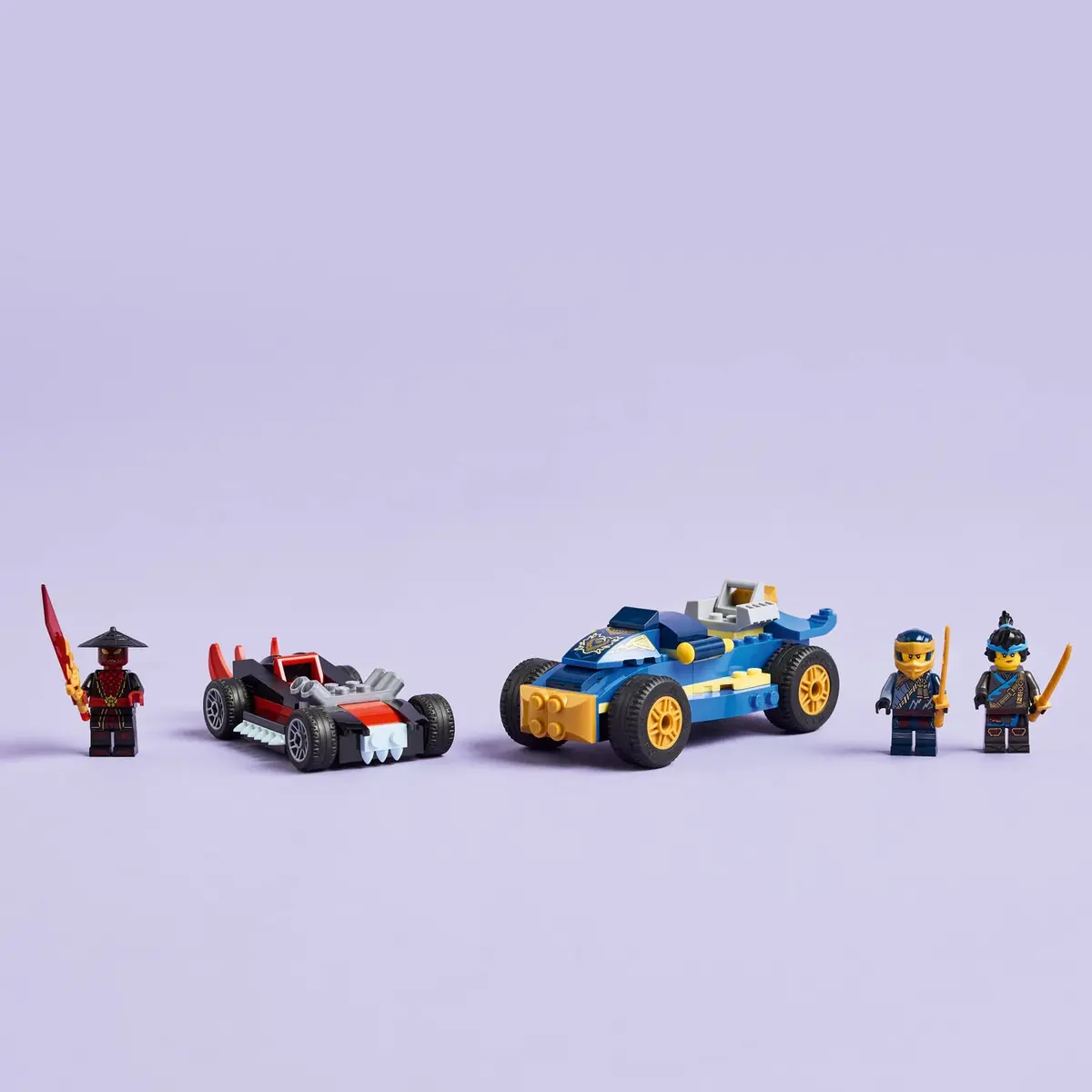 LEGO Ninjago 71840 Rogue vs. Drix Race Car Duel set, image 7