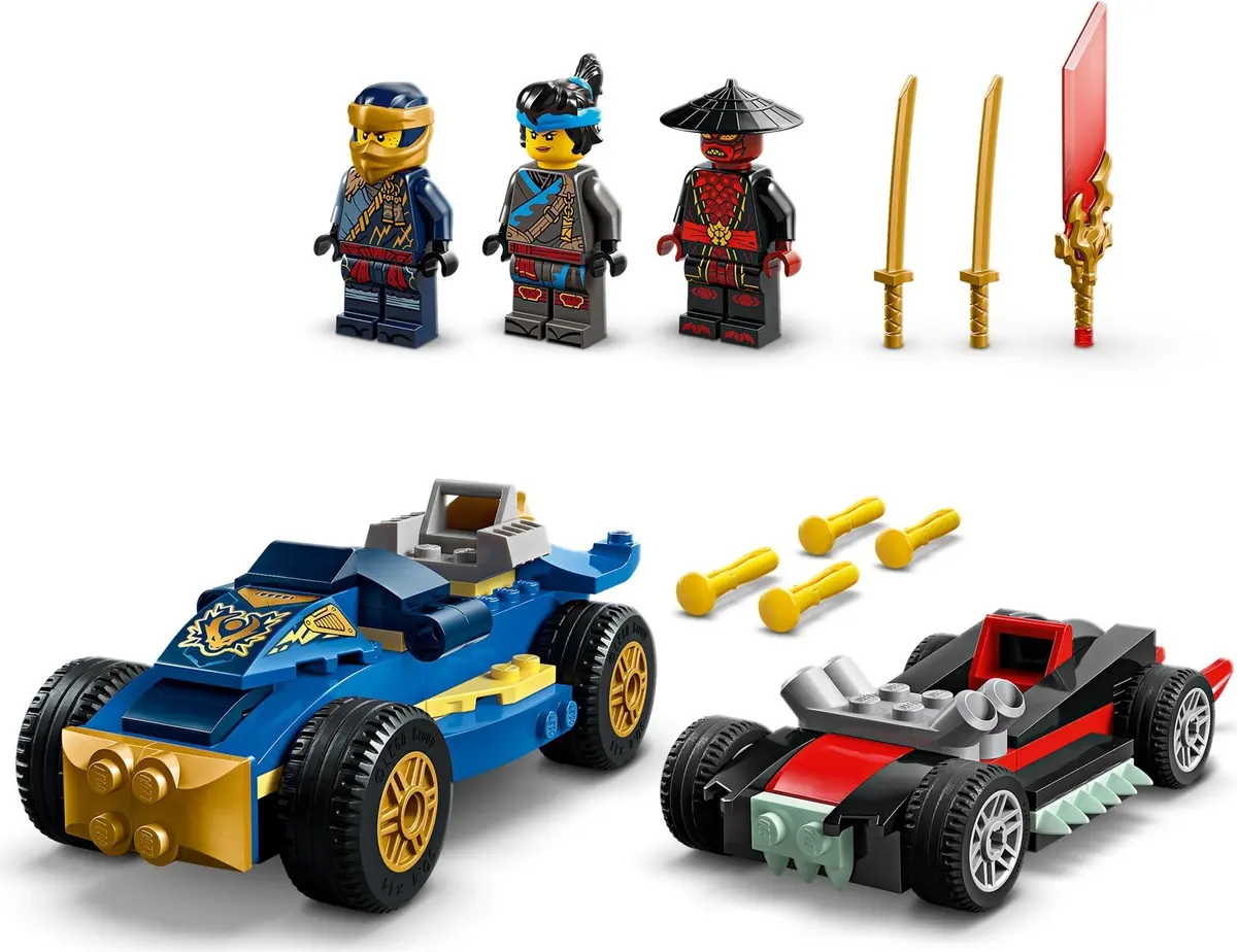LEGO Ninjago 71840 Rogue vs. Drix Race Car Duel set, image 10