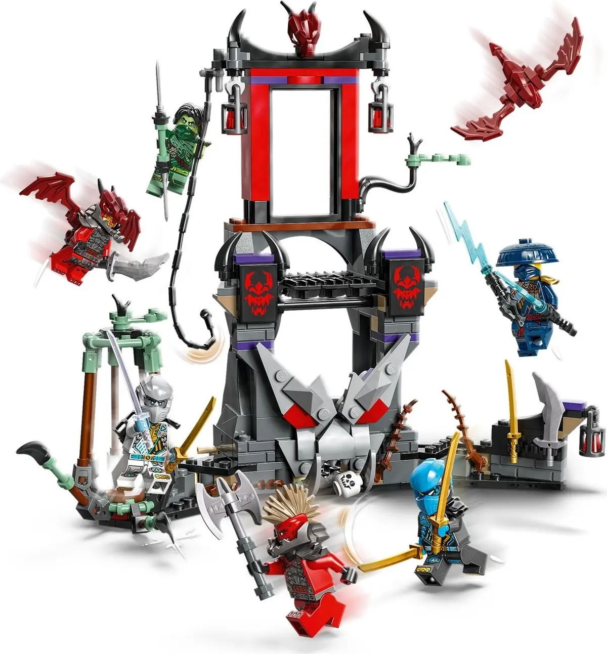 LEGO Ninjago 71841 Dragonian Storm Village set, image 9