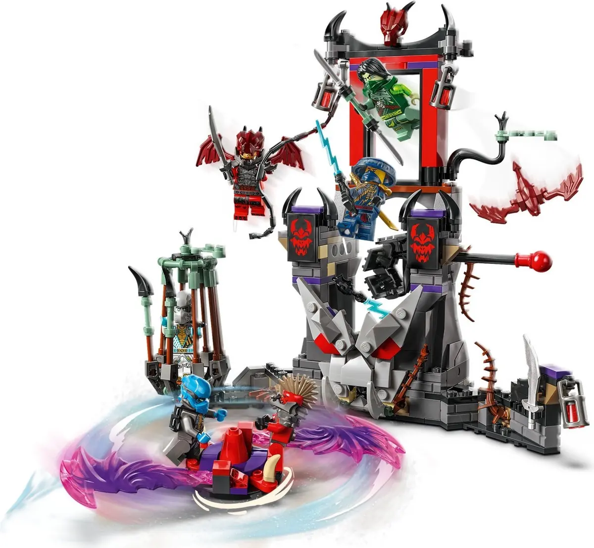 LEGO Ninjago 71841 Dragonian Storm Village set, image 8