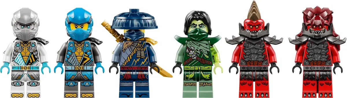 LEGO Ninjago 71841 Dragonian Storm Village set, image 7