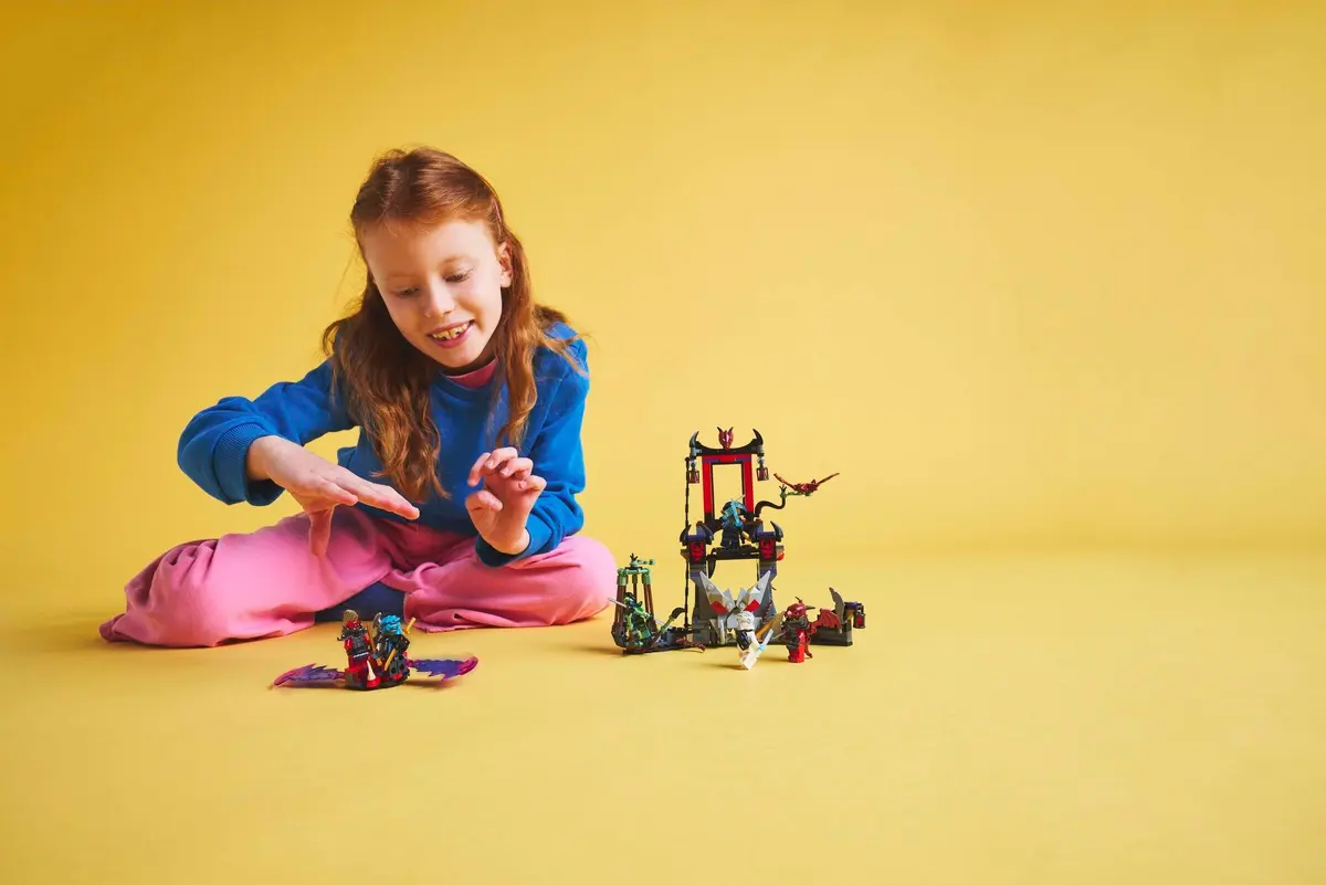 LEGO Ninjago 71841 Dragonian Storm Village set, image 4