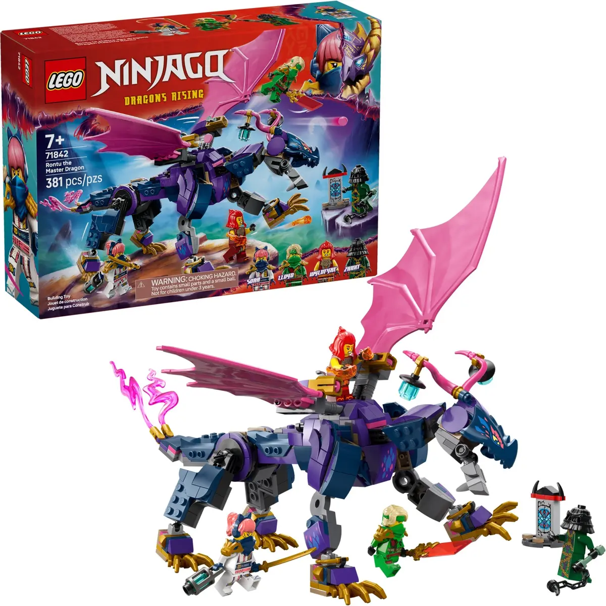LEGO Ninjago 71842 Rontu the Master Dragon set, image 3