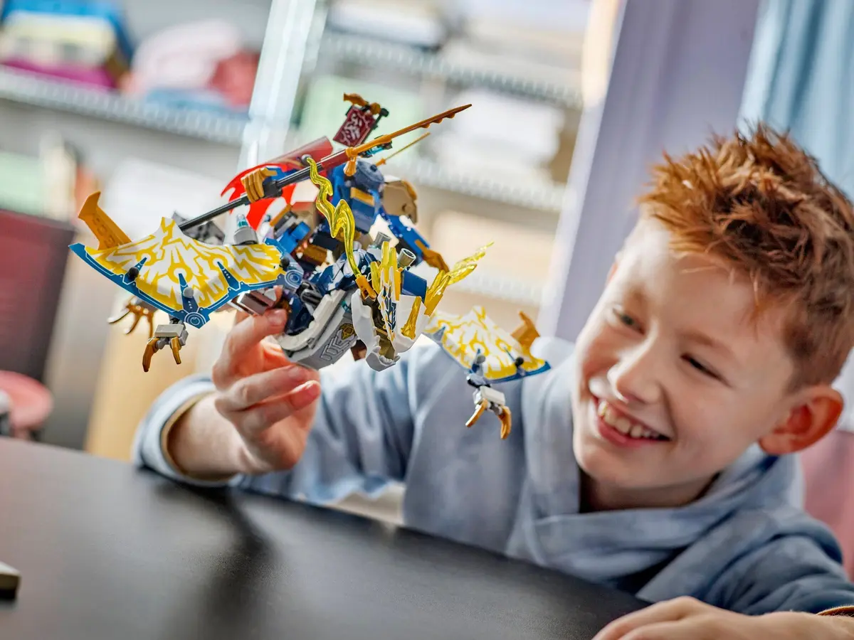 LEGO Ninjago 71843 Rogue's Mech Dragon Rider set, image 6