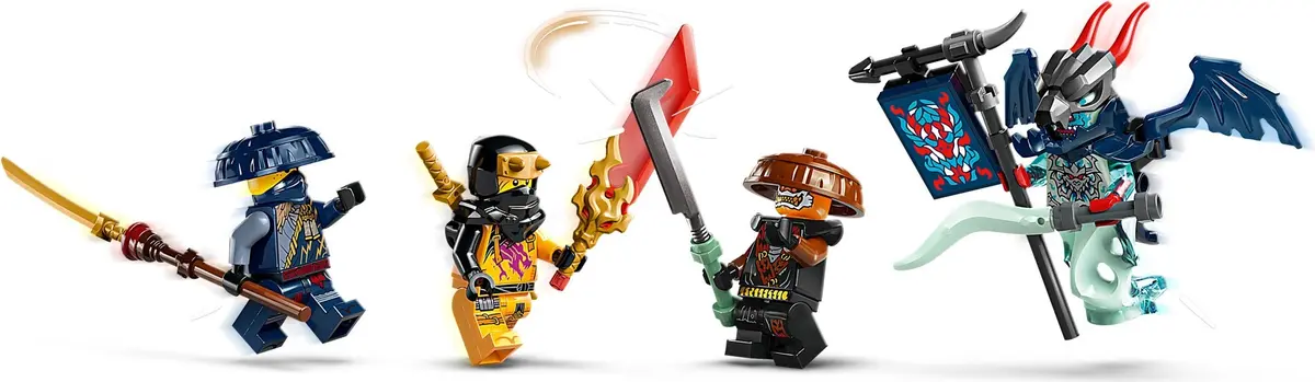 LEGO Ninjago 71843 Rogue's Mech Dragon Rider set, image 8