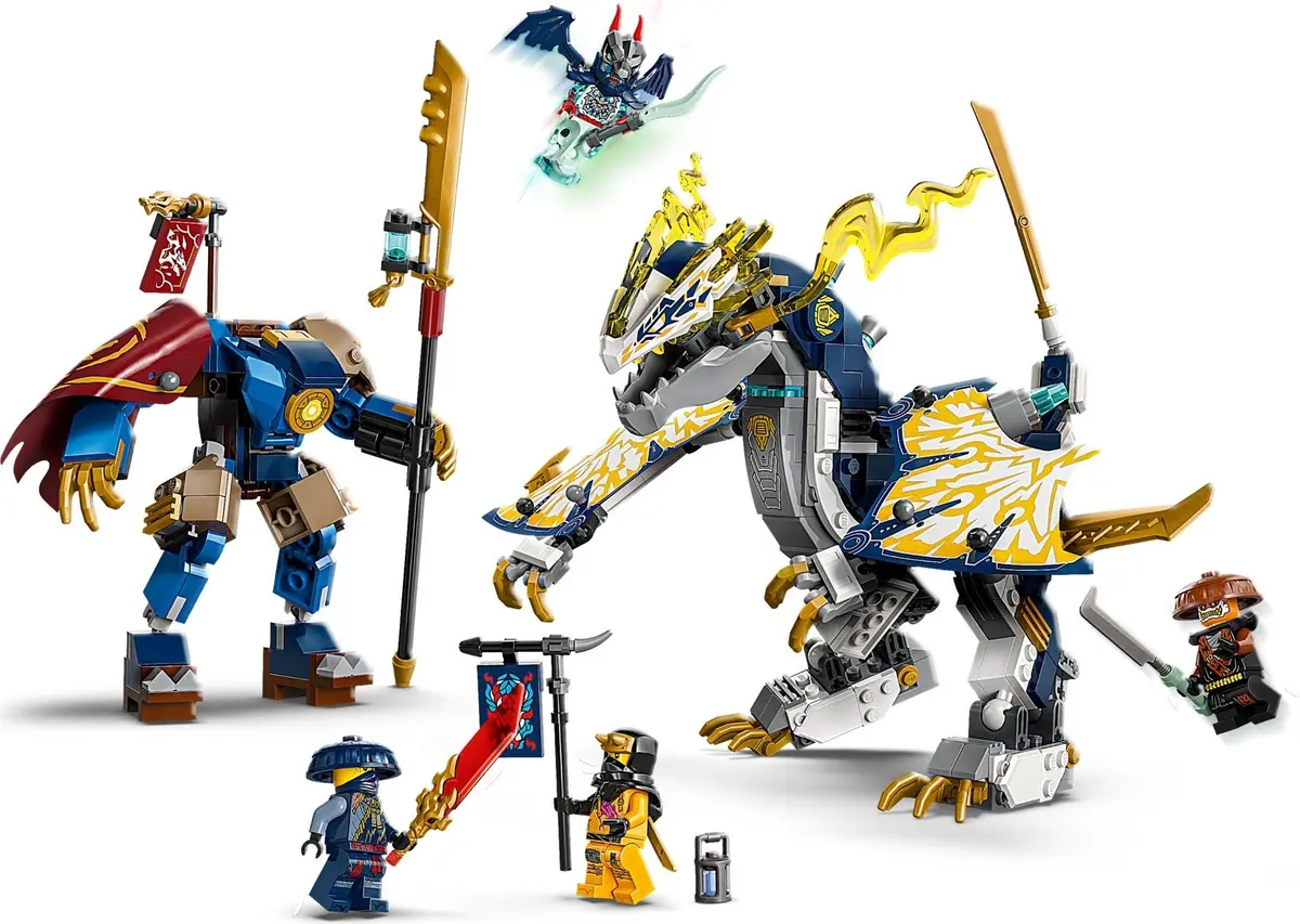 LEGO Ninjago 71843 Rogue's Mech Dragon Rider set, image 9